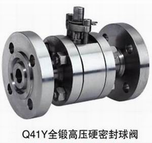 Q41Y全鍛鋼高壓硬密封球閥